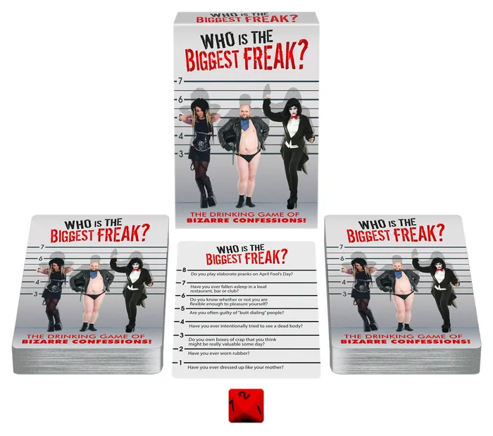 Kheper Games Whos the Biggest Freak Card Game Games