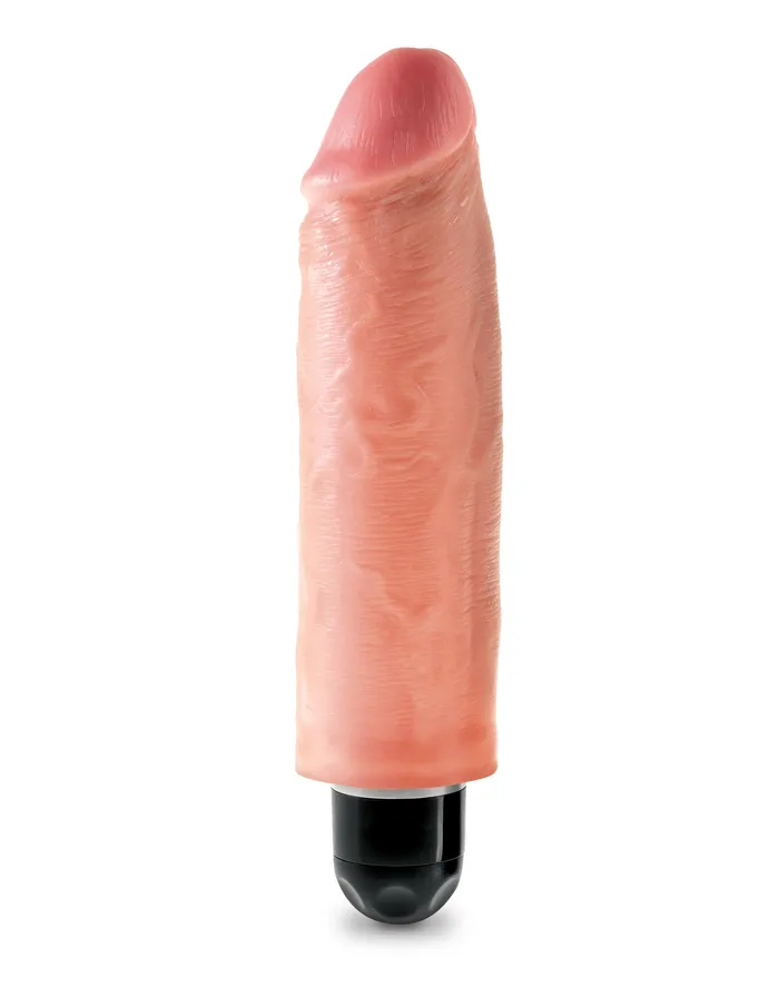 King Cock 6 Inch Vibrating Stiffy Light Pipedream Dildos