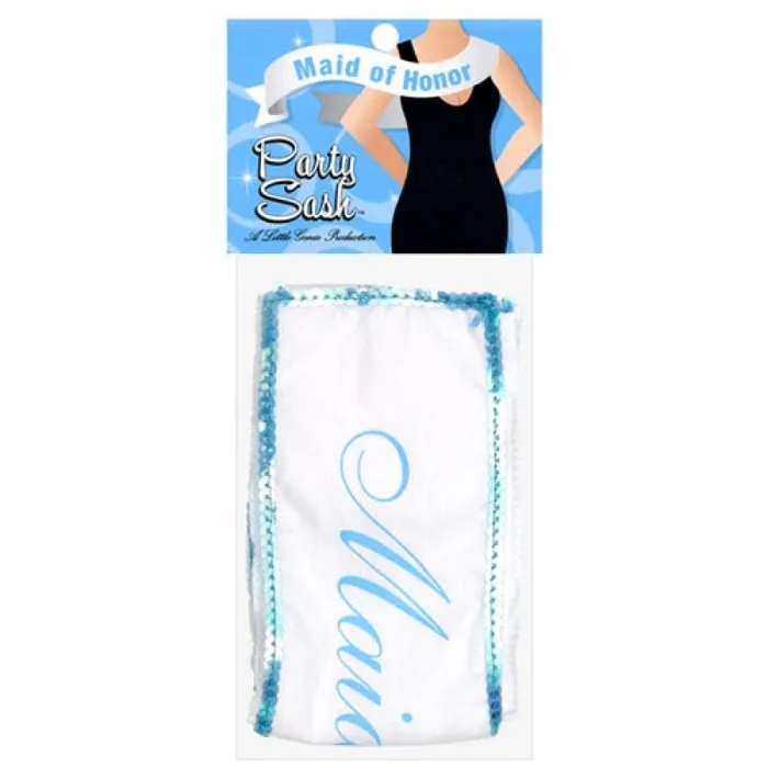 Little Genie Anal Maid of Honor Party Sash