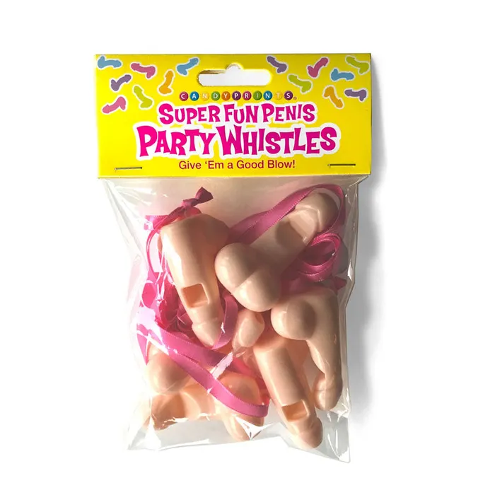 Little Genie Male Sex Toys Super Fun Penis Party Whistles Hens Party Novelties 8 Pack