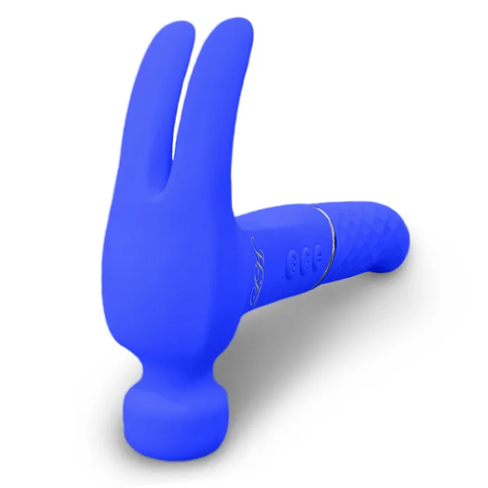 Love Hamma Vibrators | Love Hamma Straight - Blue Dual Stimulator