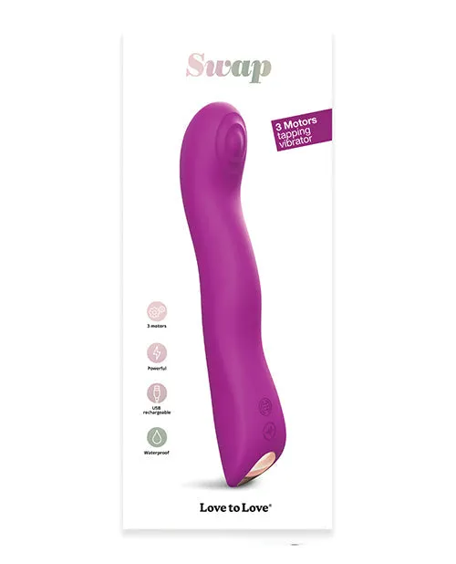 Lovely Planet Vibrators Love To Love Swap Tapping Vibrator