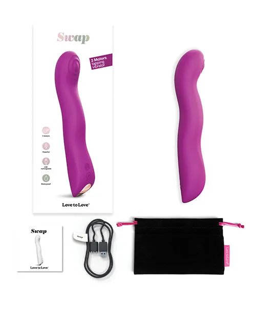 Lovely Planet Vibrators | Love To Love Swap Tapping Vibrator