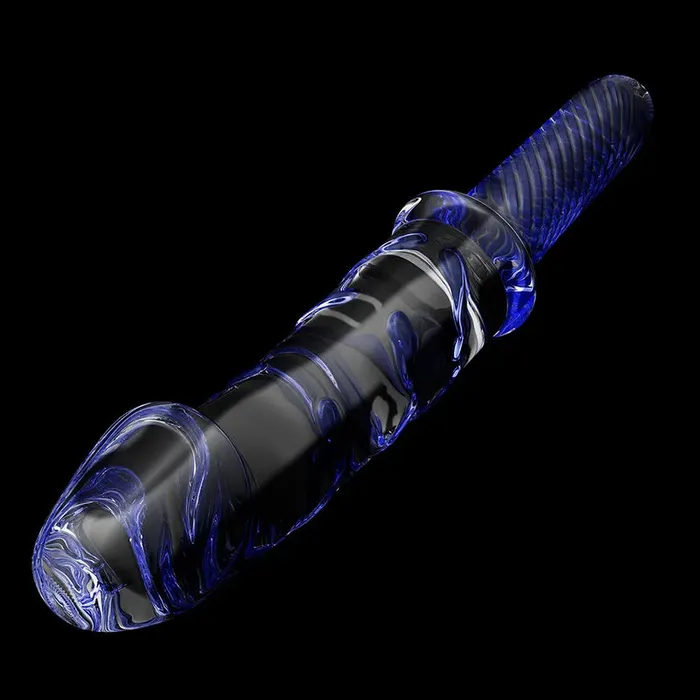 Lovetoyshub Dildos | 11.61 Inch Glass Dildo with Lifelike Glans and Handle