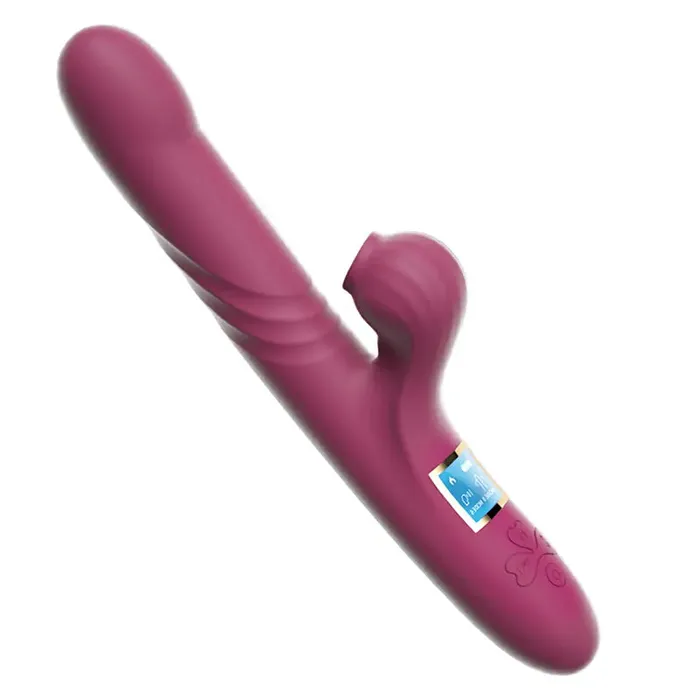 Lovetoyshub Vibrators LED Display Sucking Heating Thrusting Vibrator