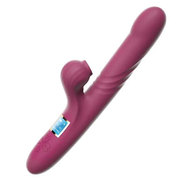 Lovetoyshub Vibrators | LED Display Sucking Heating Thrusting Vibrator