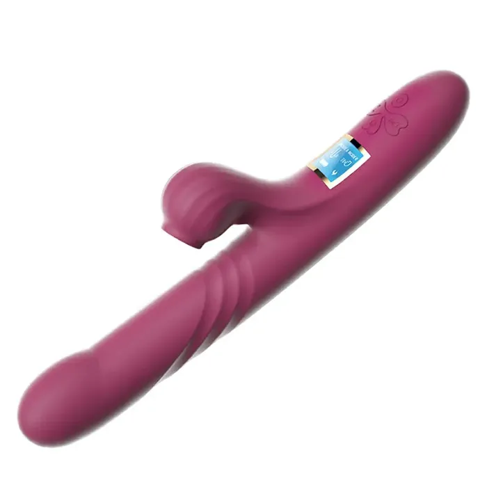 Lovetoyshub Vibrators | LED Display Sucking Heating Thrusting Vibrator