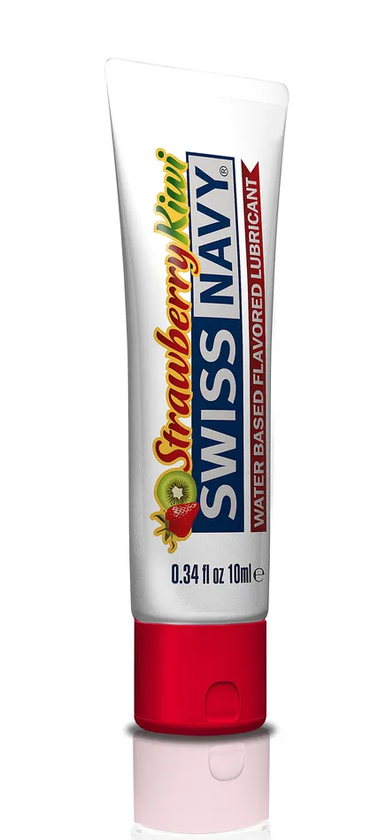 MD Science Lab Lubricants Swiss Navy Strawberry Kiwi WaterBased Lubricant 10ml