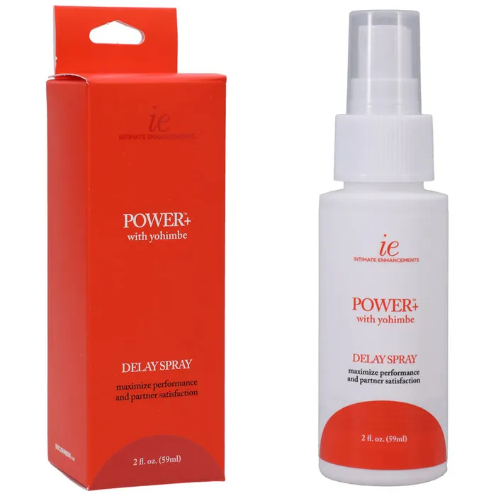 Male Sex Toys | Doc Johnson Power + - Delay Spray for Men - 59 ml Bottle