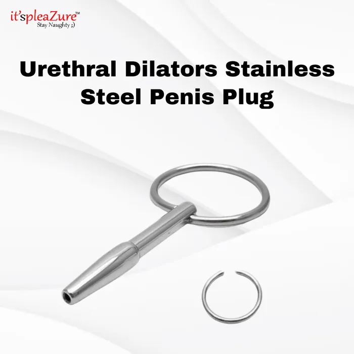 Male Sex Toys ItspleaZure ItspleaZure Urethral Dilators Stainless Steel Penis Plug urethral