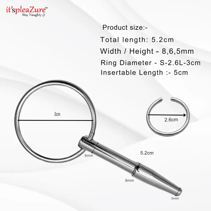 Male Sex Toys | ItspleaZure ItspleaZure Urethral Dilators Stainless Steel Penis Plug (urethral)