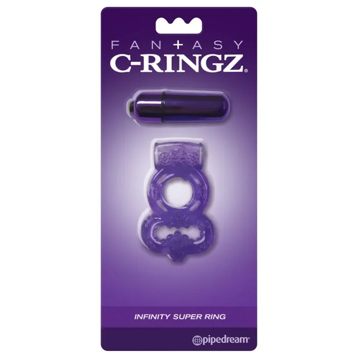 Male Sex Toys | Pipedream Fantasy C-Ringz Infinity Super Ring Purple