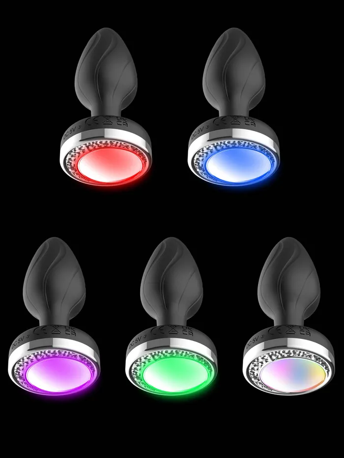 Male Sex Toys | Shenzhen Kovida Medical Products Co., Ltd. Wireless Remote Control LED Anal Plug