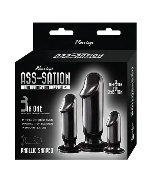 Nasstoys Anal Asssation Kit 1 Black