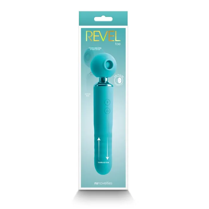 Nsnovelties Vibrators | Revel - Fae - Teal