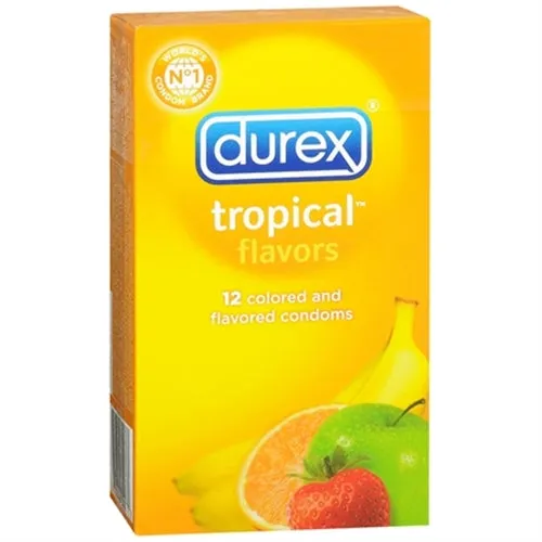 Paradise Marketing Female Sex Toys Durex Tropical 12 Pack