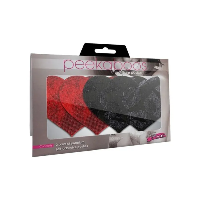 Peekaboo Pasties Vibrators | Stolen Kisses Hearts Pasties