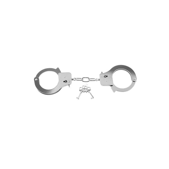 Pipedream Anal | Metal Handcuffs - Silver