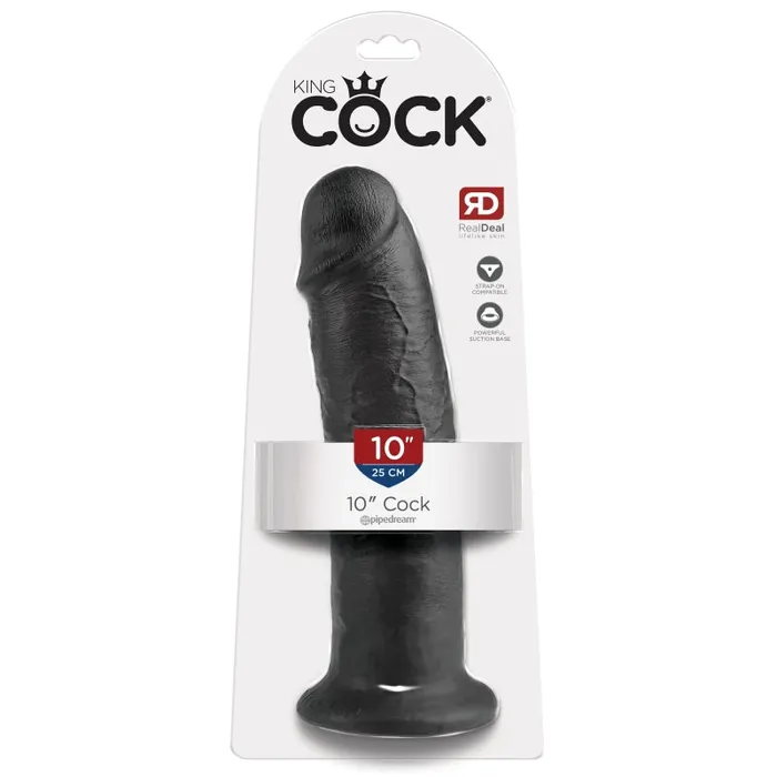 Pipedream King Cock 10-Inch Cock - Black | Dildos