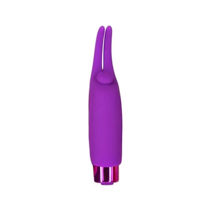 PowerBullet Power Bullet Teasing Tongue w Rechargeable Bullet Purple | Female Sex Toys