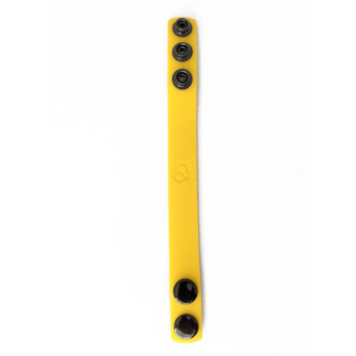 Rascal - Boneyard Boneyard Silicone Cock Strap 3 - Snap Ring - Yellow | Male Sex Toys