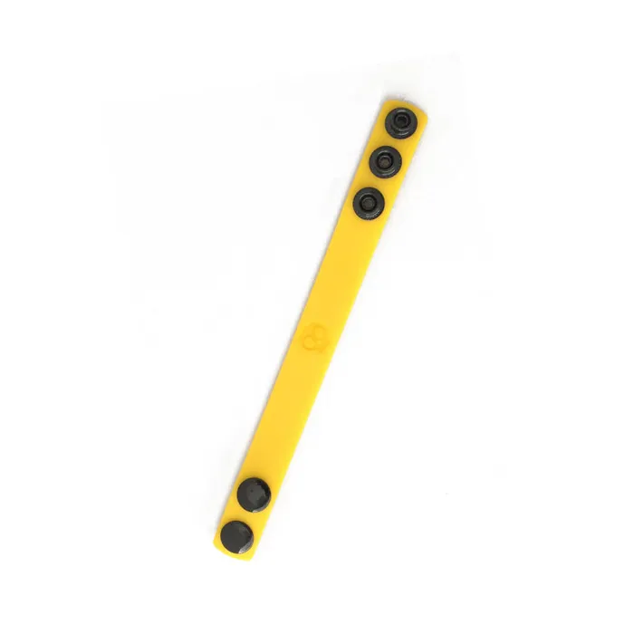 Rascal - Boneyard Boneyard Silicone Cock Strap 3 - Snap Ring - Yellow | Male Sex Toys