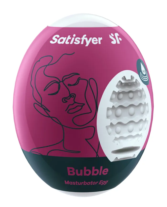 Satisfyer Male Sex Toys Satisfyer Bubble Masturbator Egg Violet