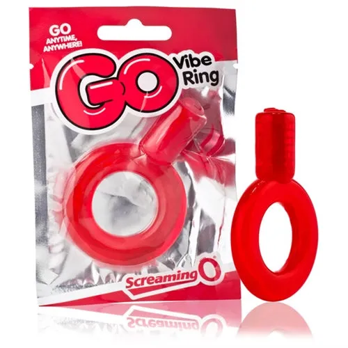 Screaming O Go Vibe Ring Each Red Vibrators