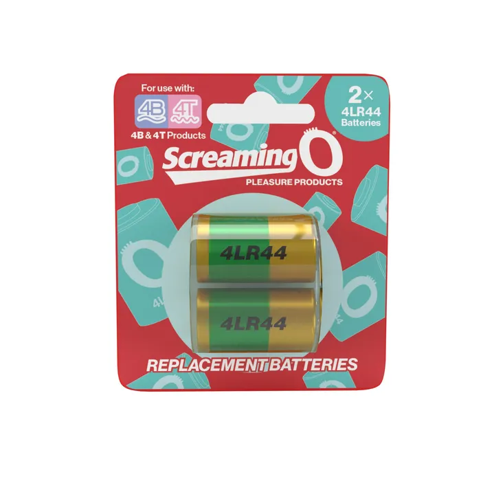 Screaming O Screaming O 4lr44 Batteries 2 Ct Vibrators