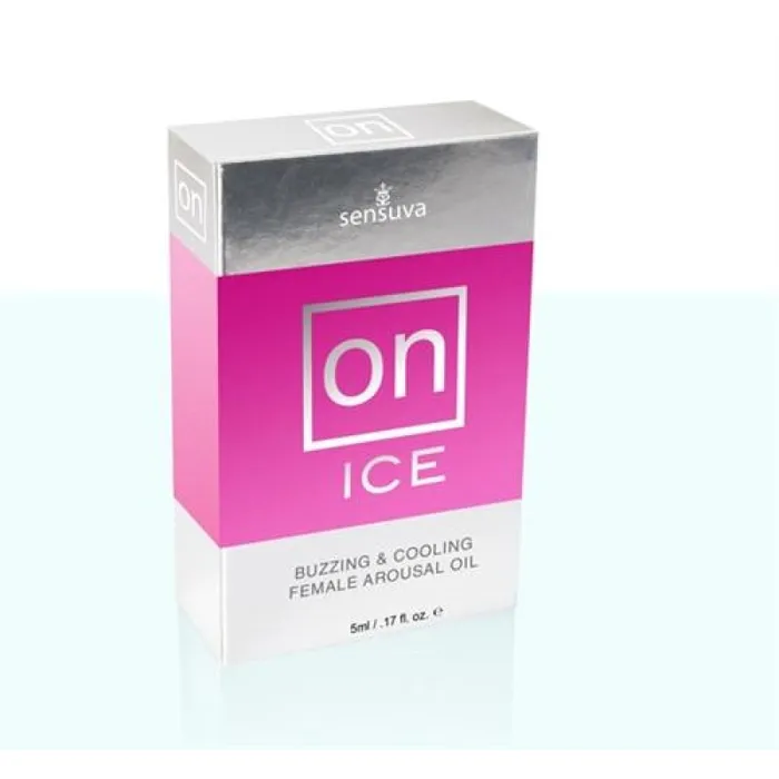 Sensuva On Ice Buzzing and Cooling Female Arousal Oil - 5ml | Female Sex Toys