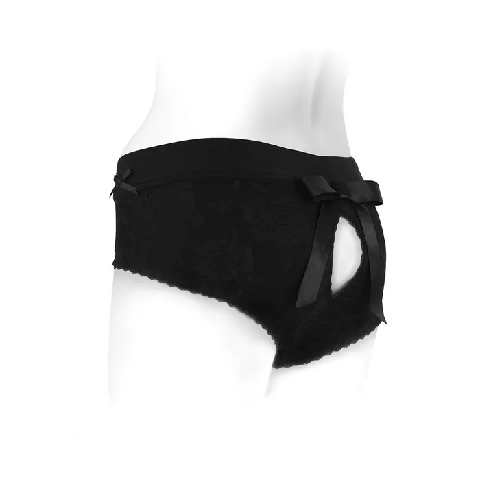 SpareParts HardWear Anal | SpareParts Bella Harness Black/Black Nylon - 5X