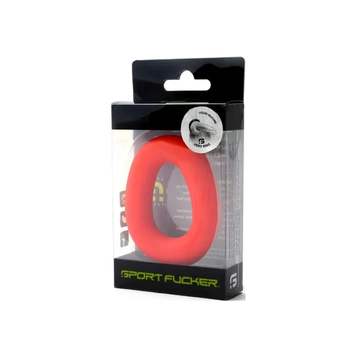 Sport Fucker Male Sex Toys Hero Ring Red