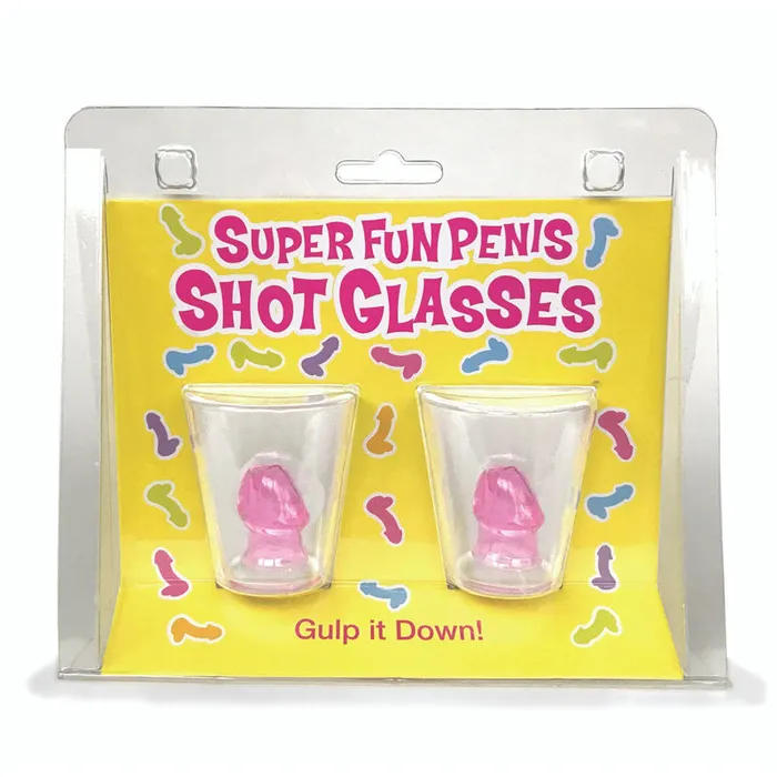 Super Fun Penis Shot Glasses-(lgcp.1056) | Little Genie Male Sex Toys