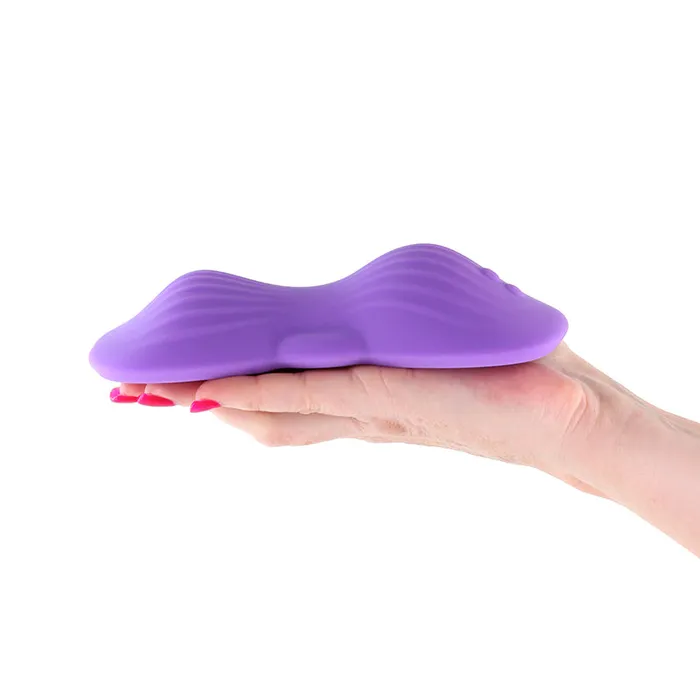 Techno - Trap - Purple - Purple USB Rechargeable Vibrating Grind Pad with App Control | NS Novelties Vibrators