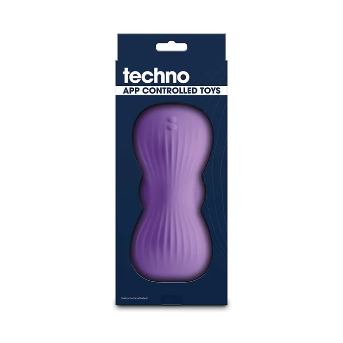 Techno - Trap - Purple - Purple USB Rechargeable Vibrating Grind Pad with App Control | NS Novelties Vibrators