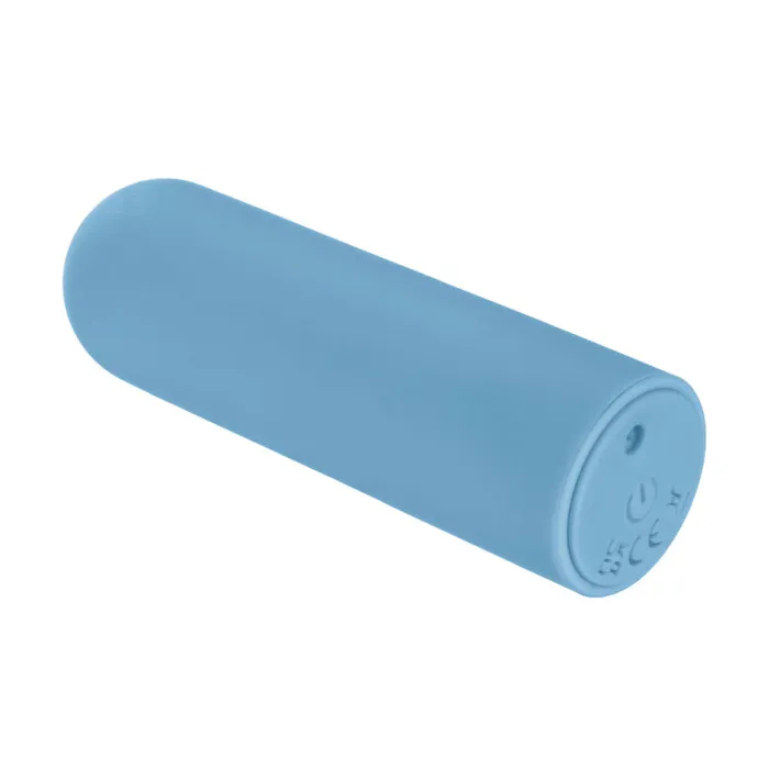 Turbo Buzz Rounded Mini Bullet - Blue | Calexotics Vibrators