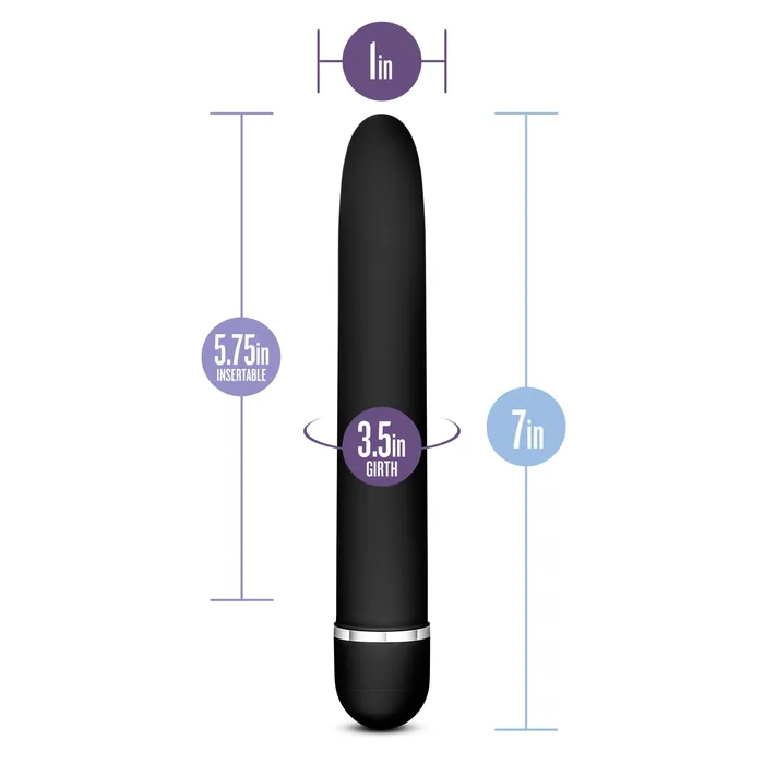 Vibrators | Blush Novelties Blush Rose Luxuriate - Black