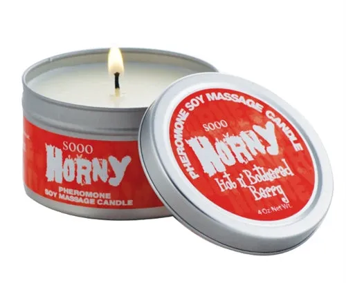 Vibrators Classic Brands Pheromone Candle Soo Horny 4 Oz