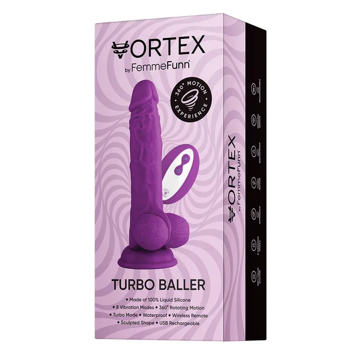 Vibrators | Femme Funn Wireless Turbo Baller - Purple