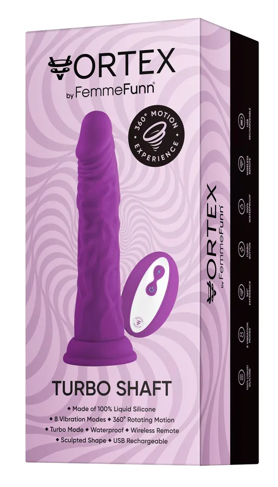 Vibrators | Femme Funn Wireless Turbo Shaft - Purple - Femme Funn