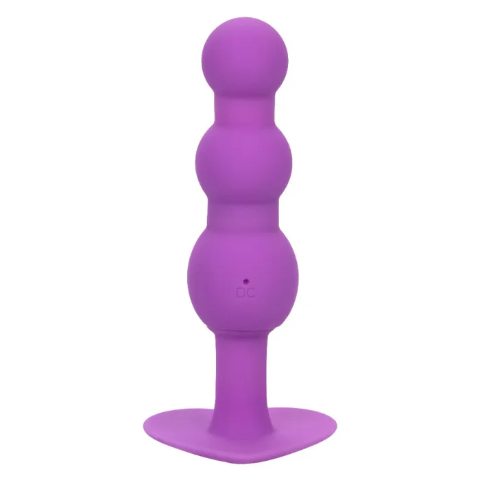 Vibrators | First Time Triple Beaded Probe - Purple - Calexotics