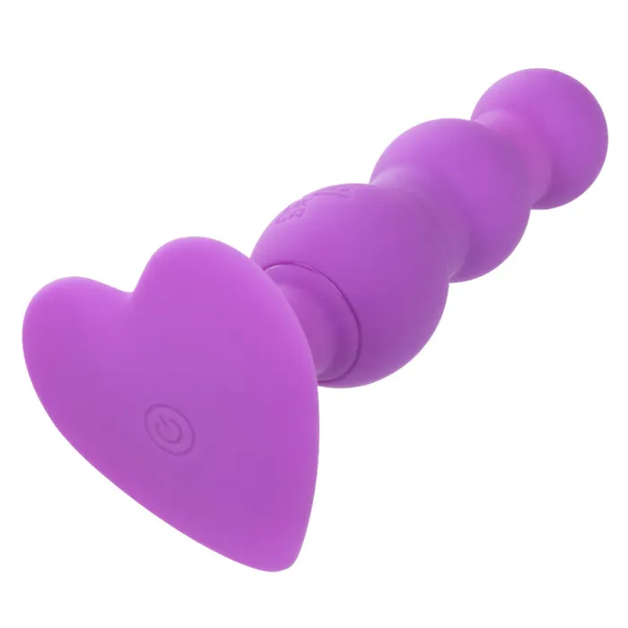 Vibrators | First Time Triple Beaded Probe - Purple - Calexotics