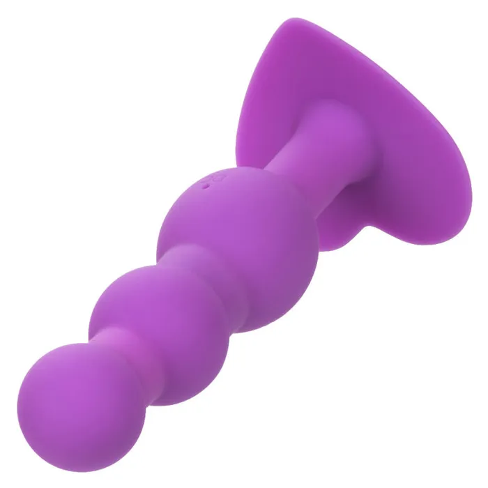 Vibrators | First Time Triple Beaded Probe - Purple - Calexotics