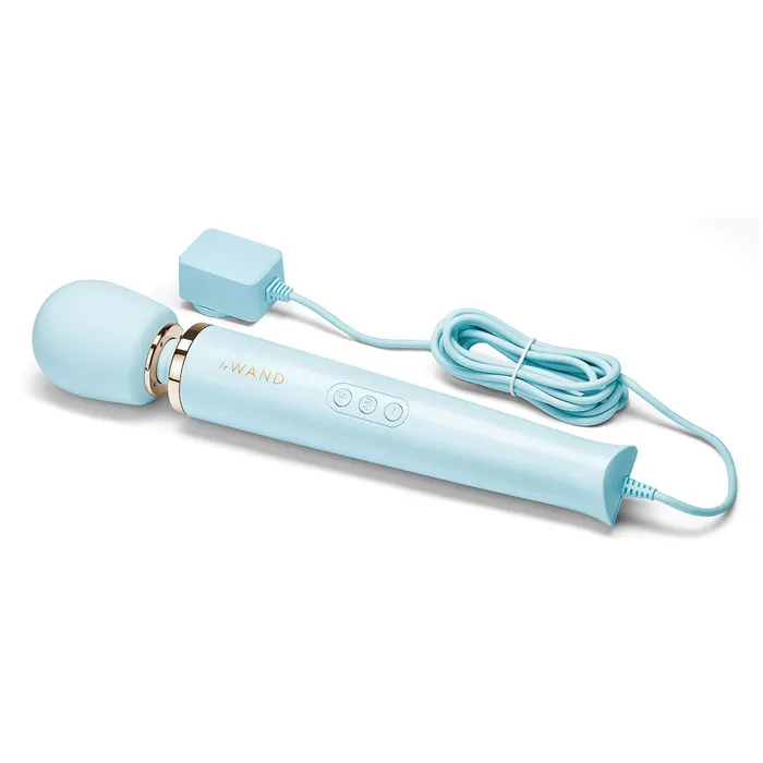 Vibrators | Le Wand Corded Massager - Blue - Le Wand