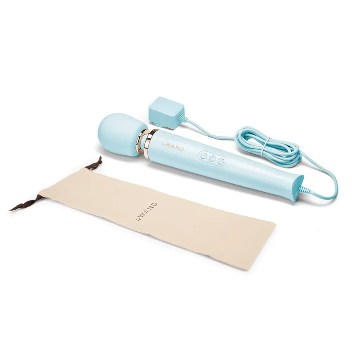 Vibrators | Le Wand Corded Massager - Blue - Le Wand