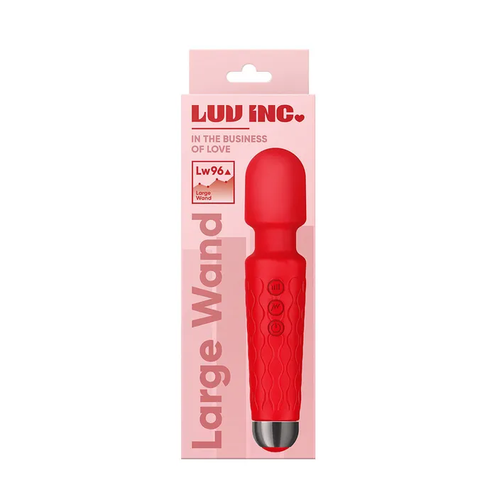 Vibrators | Luv Inc Luv Inc Large Wand - Red