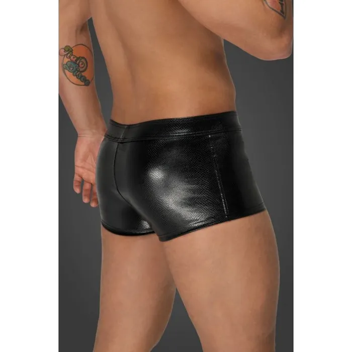 Vibrators | Noir Snake Wetlook Short Shorts