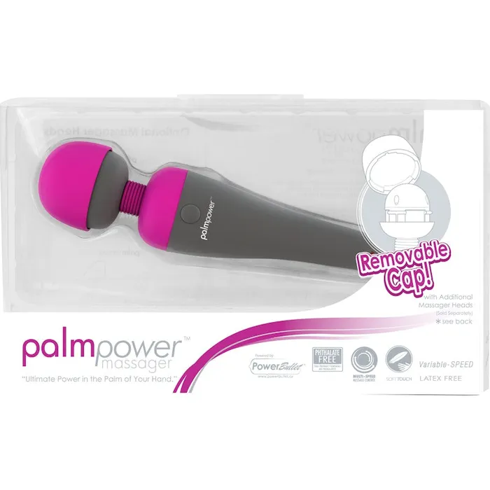 Vibrators | PalmPower Massage Wand Pink - PalmPower