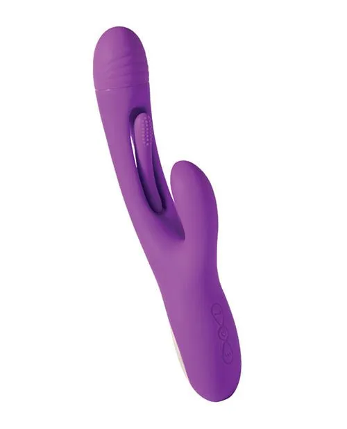 Vibrators Uc Global Trade INChoney Play B Bora Gspot Tapping Rabbit Vibrator Purple