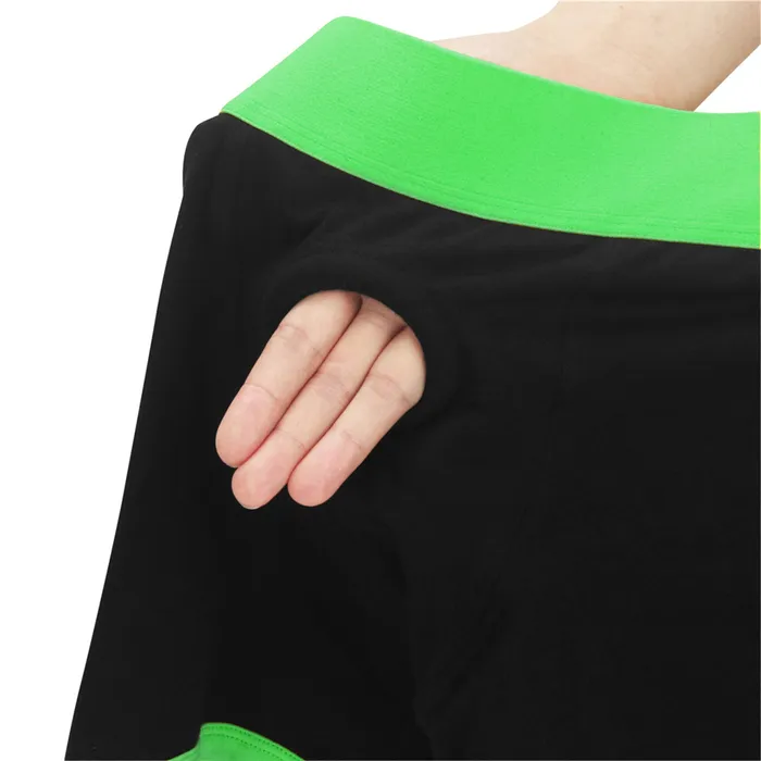 Voodoo Toys Female Sex Toys | Get Lucky Strap on Boxer Shorts - Xsmall-Small -  Green/black